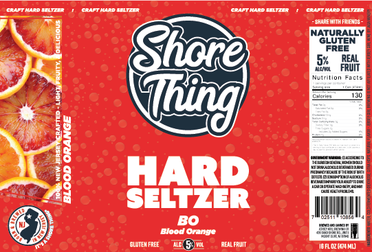 Blood Orange Hard Seltzer